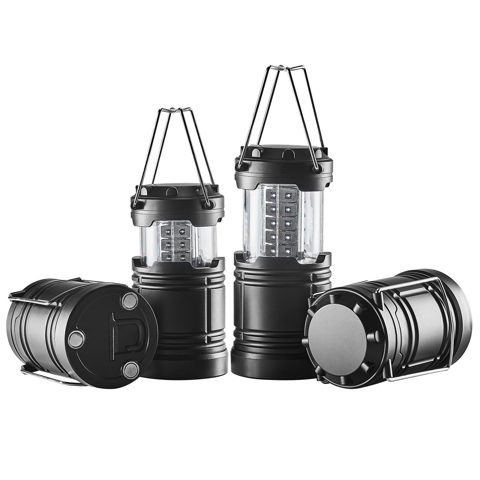 Set of 4 Collapsible LED Campi - Camping Lantern 리뷰 및 가격