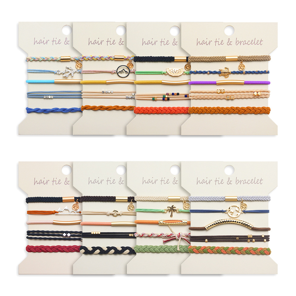 5pcsMetallic Bohemian style wo - Paracord Bracelet 리뷰 및 가격