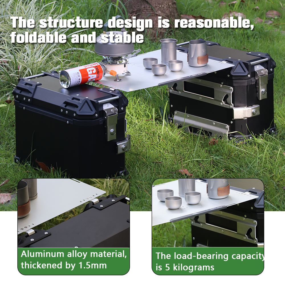 Motorcycle aluminum alloy fold - Outdoor Camping Table With Storage 리뷰 및 가격