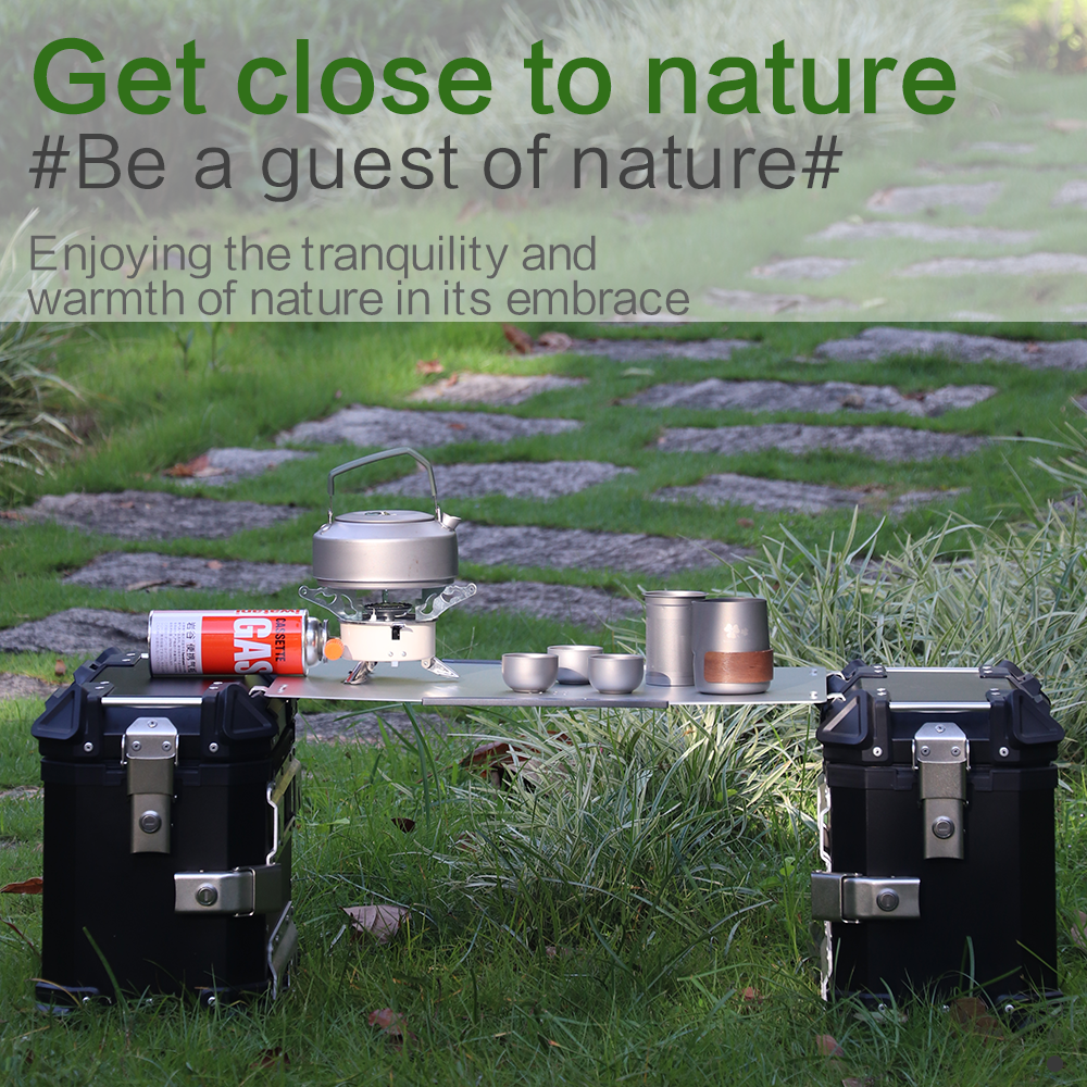 Motorcycle aluminum alloy fold - Outdoor Camping Table With Storage 리뷰 및 가격