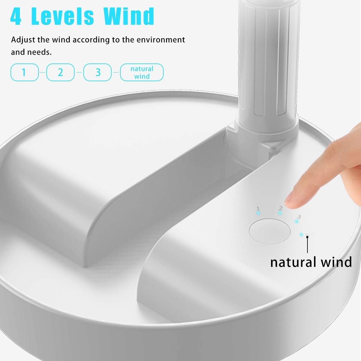 Folding Portable Stand Fan wit - Outdoor Camping Fans 리뷰 및 가격