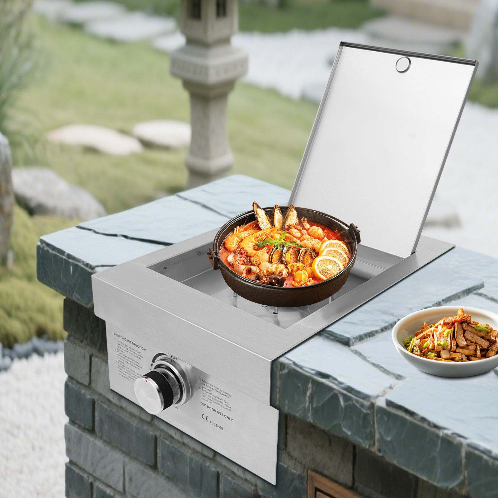 Gas Stove, Embedded/Outdoor, 3 - Outdoor Gas Stove 리뷰 및 가격