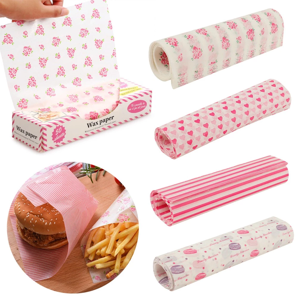 50pcs Food Grade Wax Paper Cam - Outdoor Camping Food 리뷰 및 가격