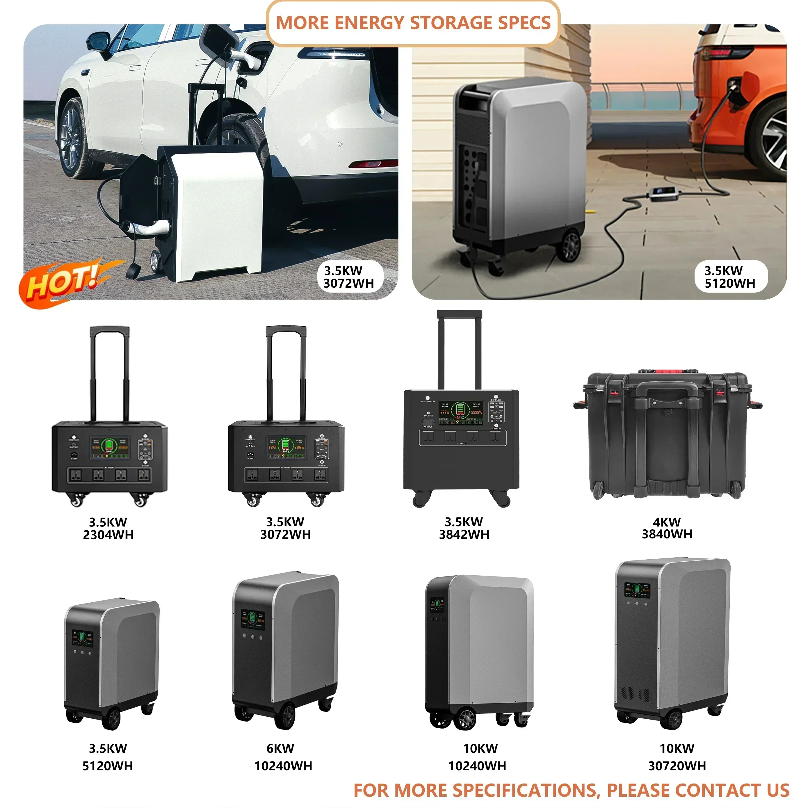 2025New 3.5kW 6kw 10kw Portabl - Portable Power Station 리뷰 및 가격