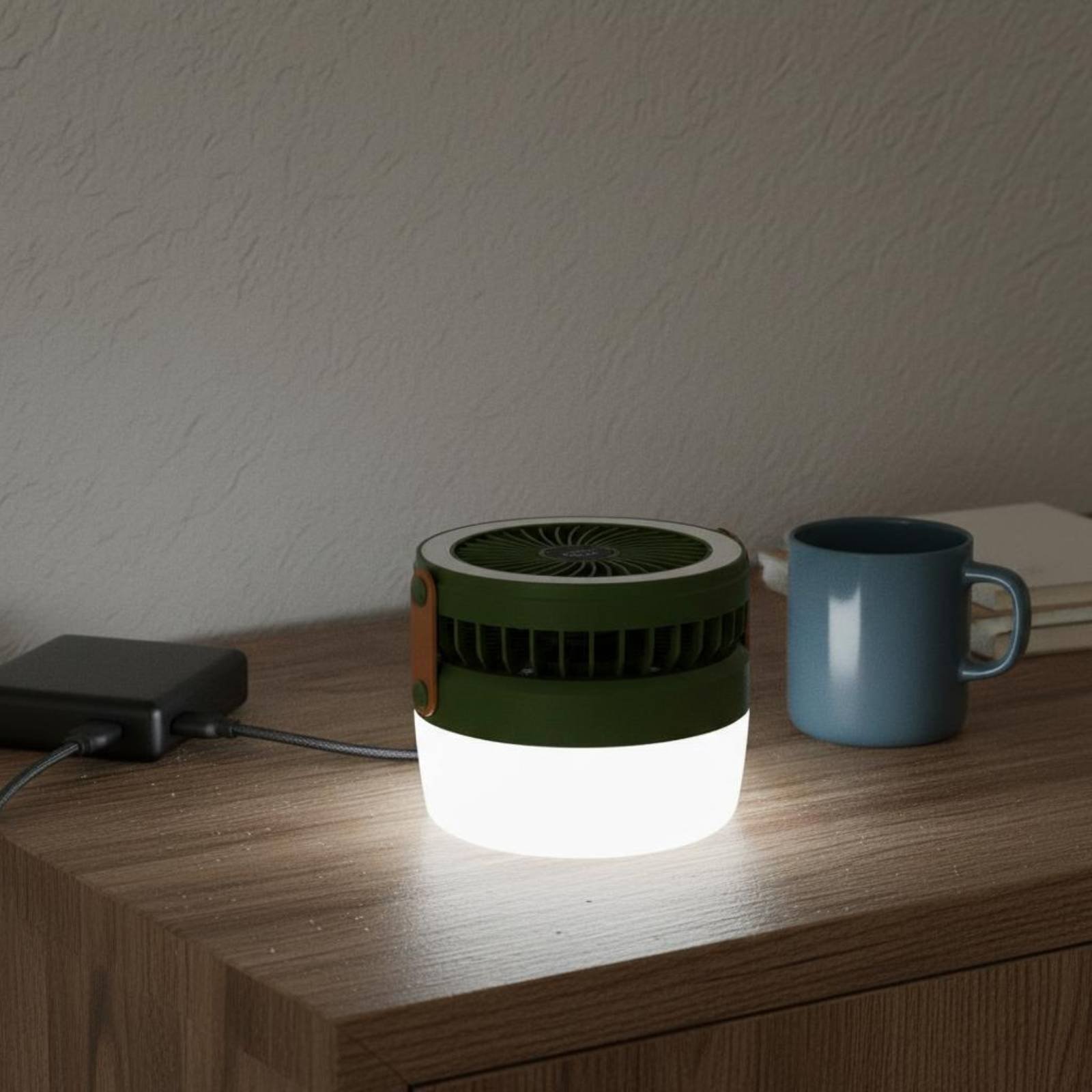 Solar Camping Fan Lantern Fold - Outdoor Camping Fans 리뷰 및 가격