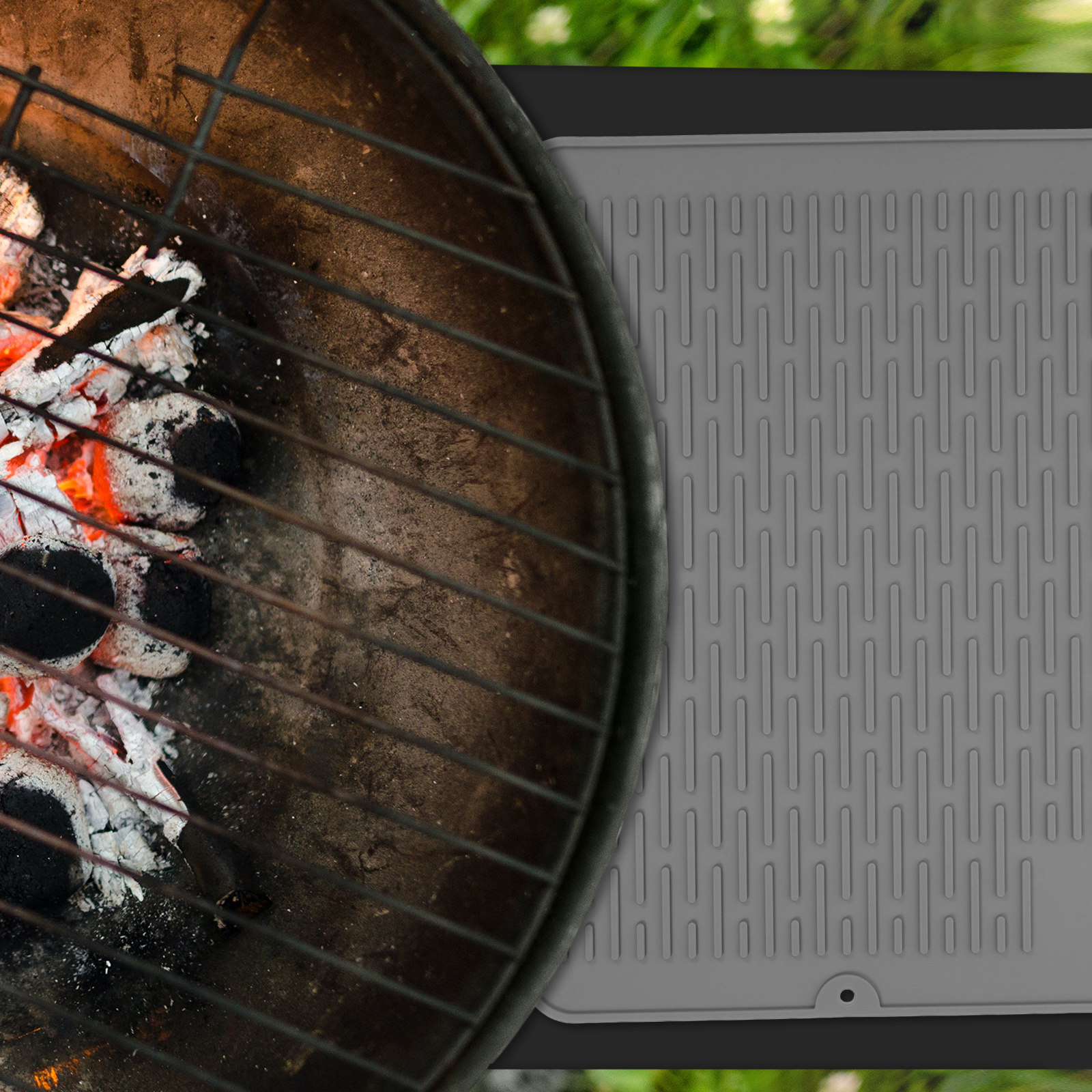 1pc Silicone Grill Mat Multipu - Outdoor Gas Stove 리뷰 및 가격
