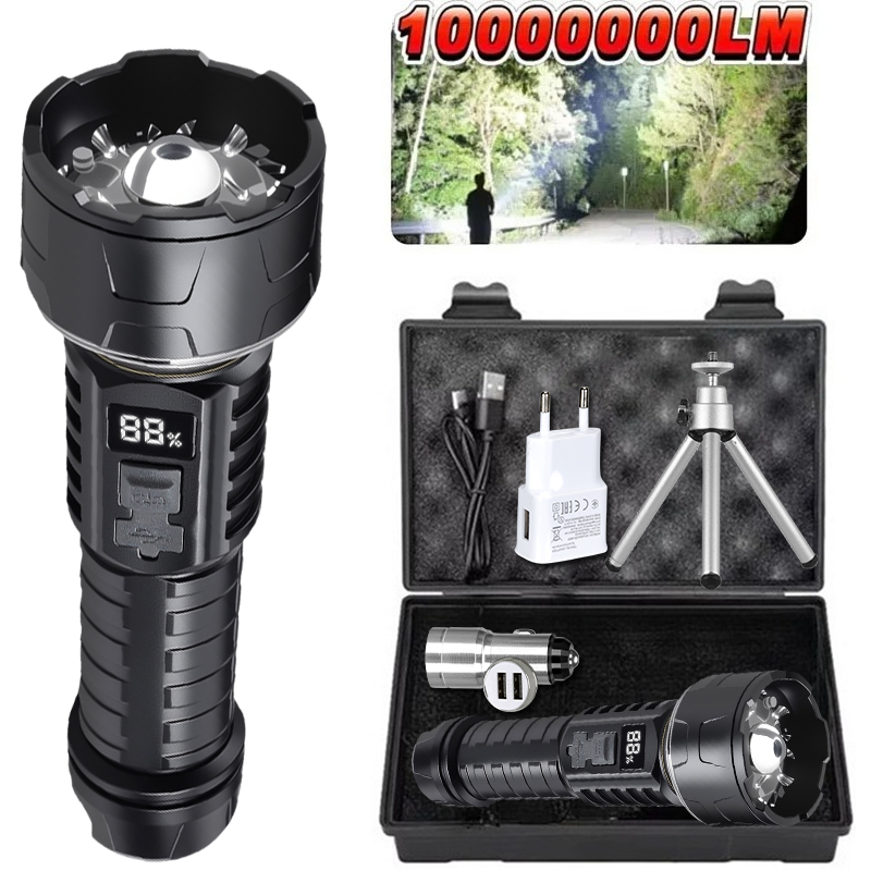 COB LED Flashlight Rechargeabl - Camping Lantern 리뷰 및 가격
