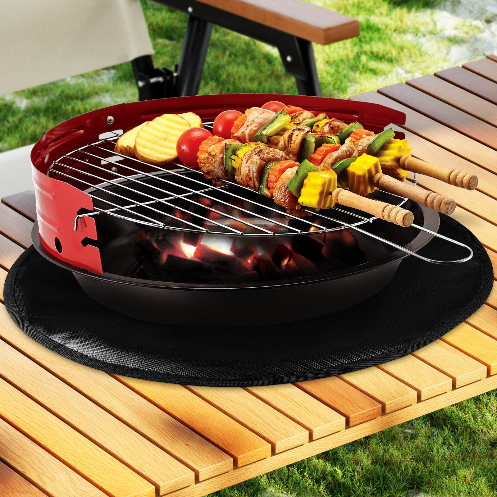 Silicone Fire Pit Mat 20 Inch  - Outdoor Gas Stove 리뷰 및 가격