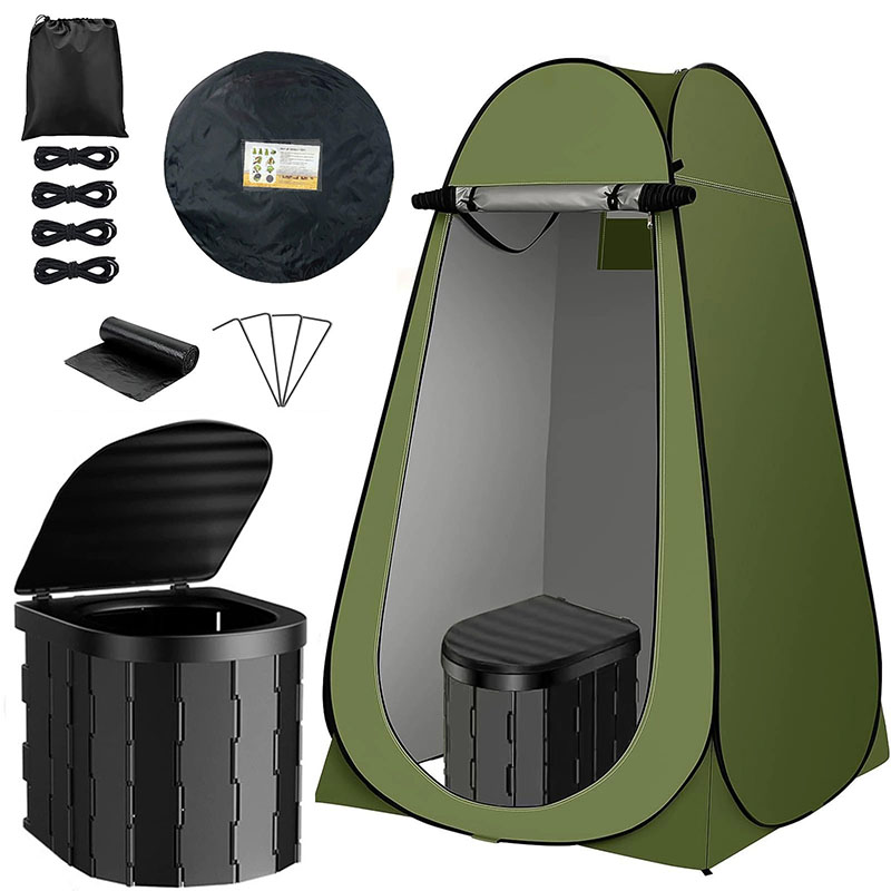 ‌Portable Pop-Up Toilet Tent P - Outdoor Camping Automatic Quick Opening Tent 리뷰 및 가격