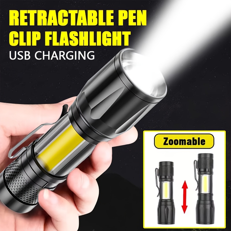 Mini LED Flashlight COB Floodl - Camping Lantern 리뷰 및 가격
