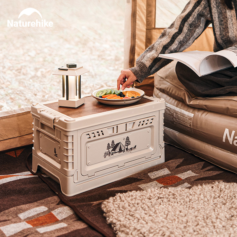 Naturehike Camping Box 60L Lar - Outdoor Camping Table With Storage 리뷰 및 가격