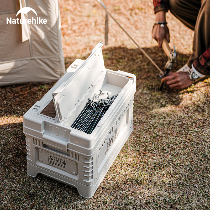 Naturehike Camping Box 60L Lar - Outdoor Camping Table With Storage 리뷰 및 가격