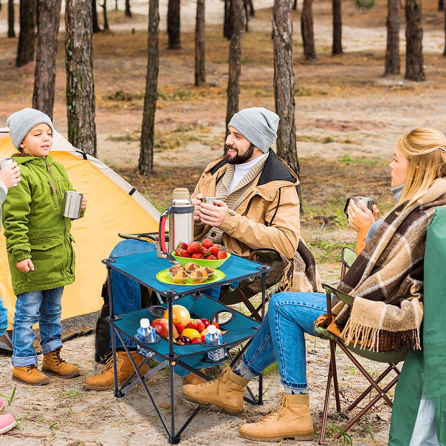 Folding Camping Table, Portabl - Outdoor Camping Food 리뷰 및 가격