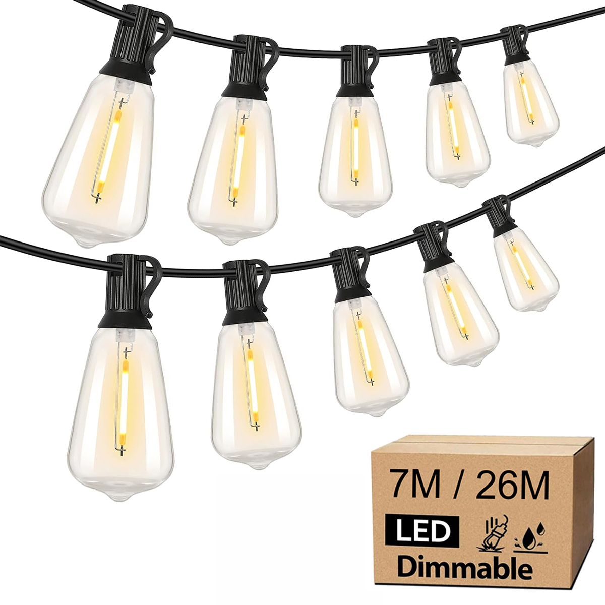 LED String Lights LED Outdoor  - Outdoor Camping Lights String 리뷰 및 가격