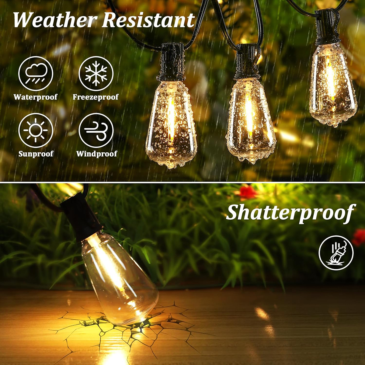 LED String Lights LED Outdoor  - Outdoor Camping Lights String 리뷰 및 가격