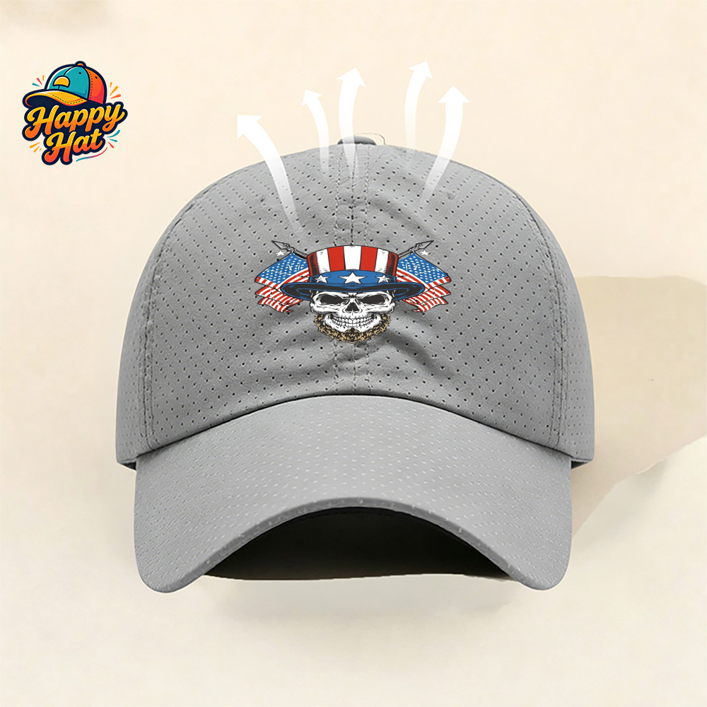 1PC American Flag Skull Print  - Outdoor Camping Activities For Adults 리뷰 및 가격