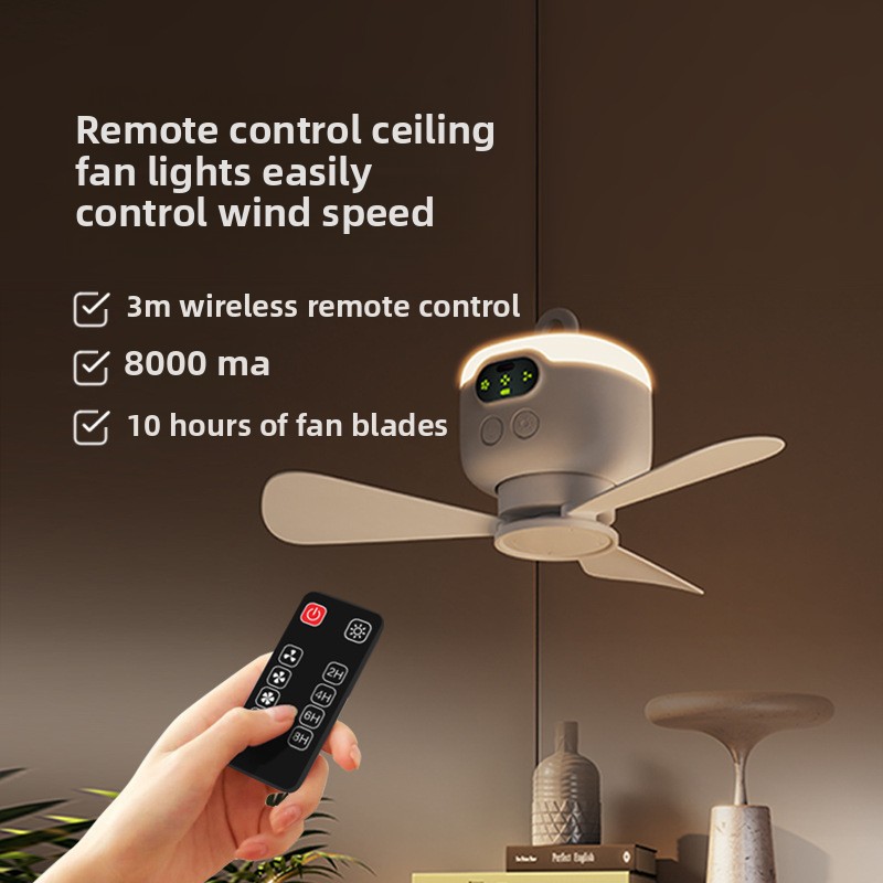 USB Rechargeable Wireless Remo - Outdoor Camping Fans 리뷰 및 가격