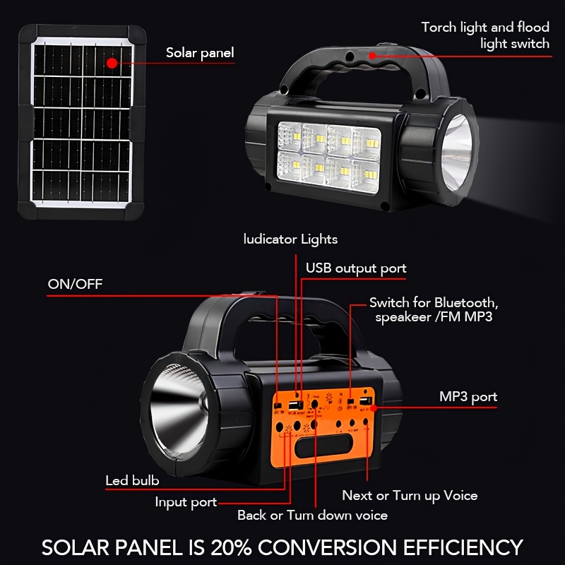 Solar Rechargeable Camping Lig - Camping Lantern 리뷰 및 가격