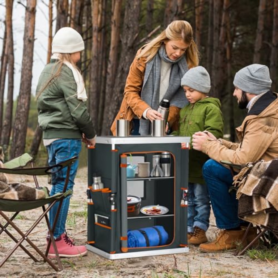Outdoor Folding Camping Table  - Outdoor Camping Table With Storage 리뷰 및 가격