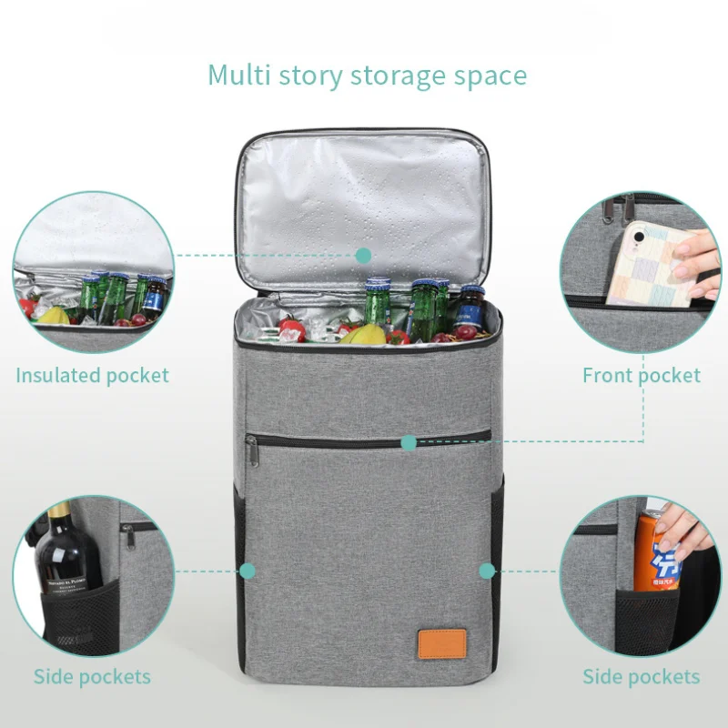 26L Outdoor Cooler Bag Thermal - Outdoor Camping Food 리뷰 및 가격