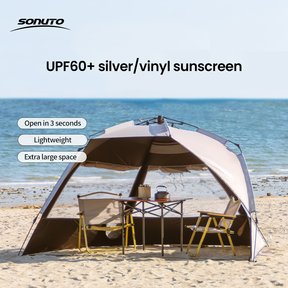 Sonuto Outdoor 3-4P One-Touch  - Outdoor Camping Automatic Quick Opening Tent 리뷰 및 가격