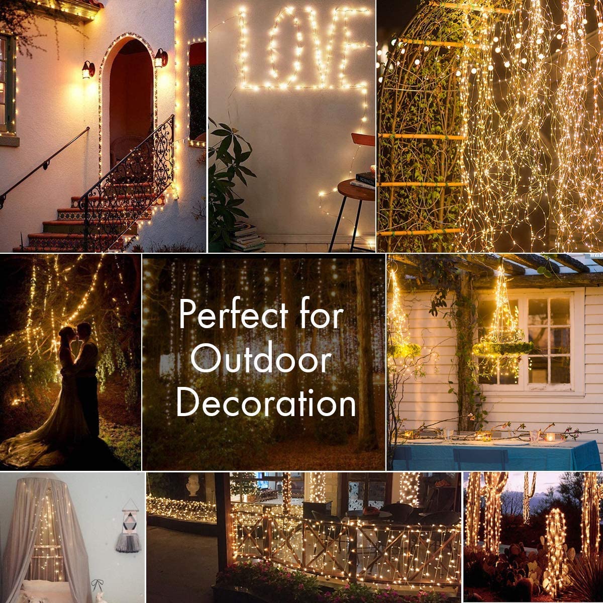 2 Pack Solar Fairy Lights 300L - Outdoor Camping Lights String 리뷰 및 가격
