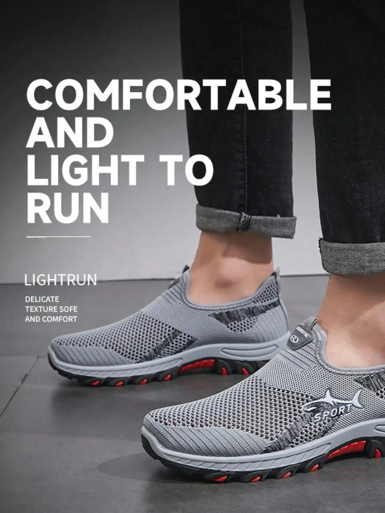 Men's Breathable Slip On Mesh  - Outdoor Camping Activities For Adults 리뷰 및 가격