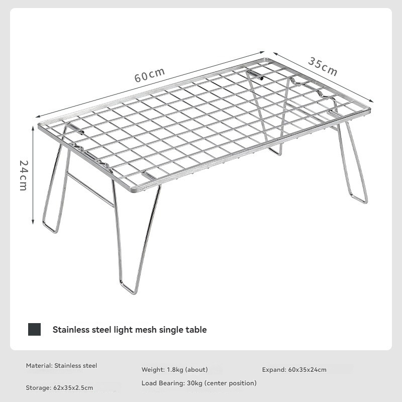 CAMPINGMOON Stainless Steel Li - Outdoor Camping Table With Storage 리뷰 및 가격