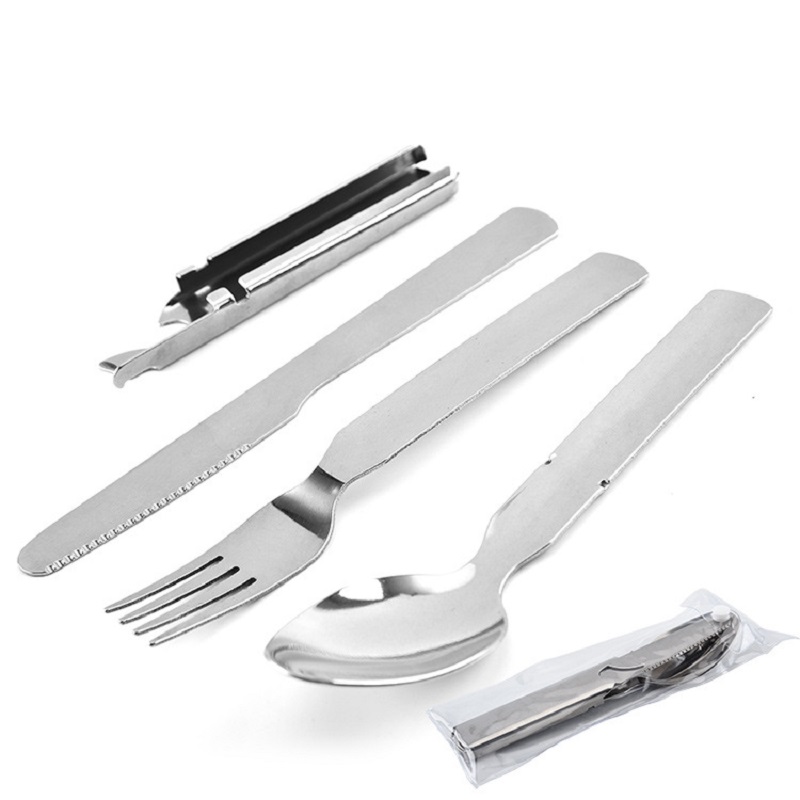 Stainless Steel Tableware Set  - Outdoor Camping Knife 리뷰 및 가격