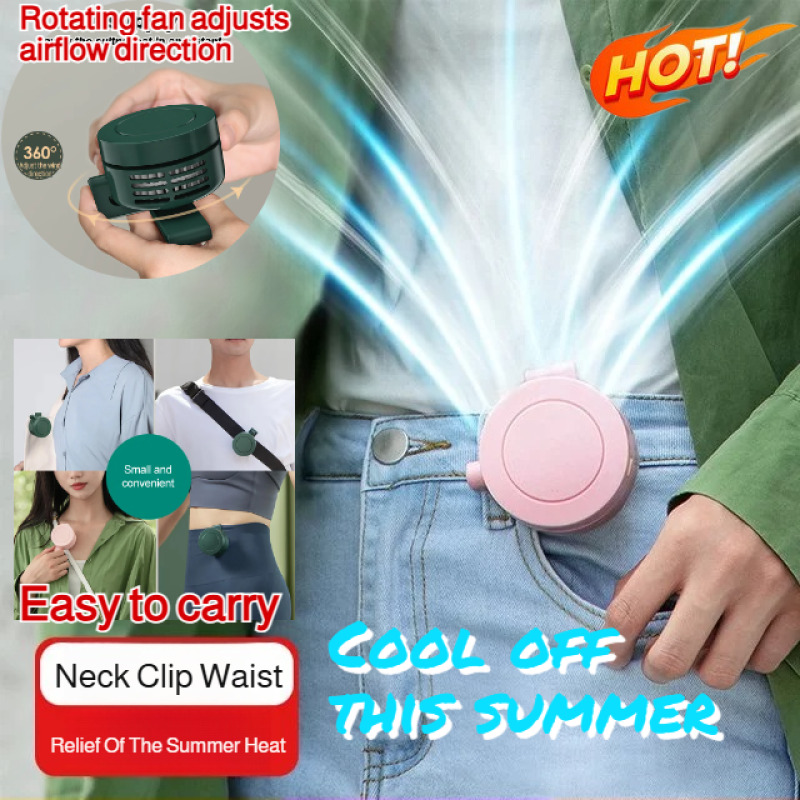 2-in-1 USB Clip Fan Mini Porta - Outdoor Camping Fans 리뷰 및 가격