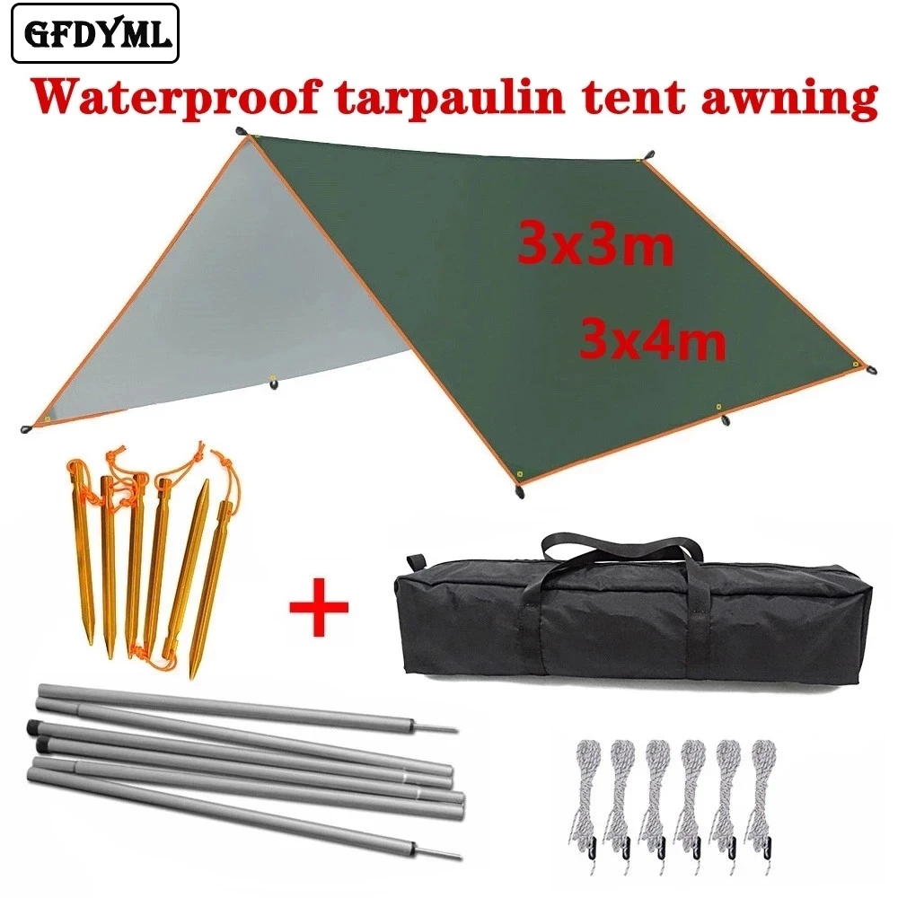 4x3m 3x3m Awning Waterproof Ta - Outdoor Camping Automatic Quick Opening Tent 리뷰 및 가격