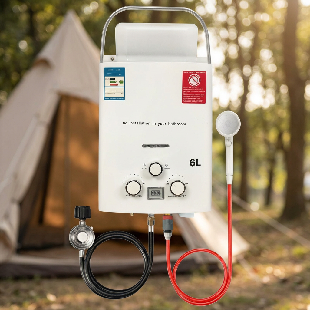 New Portable Gas Water Heater  - Outdoor Camping Hot Water Heater 리뷰 및 가격