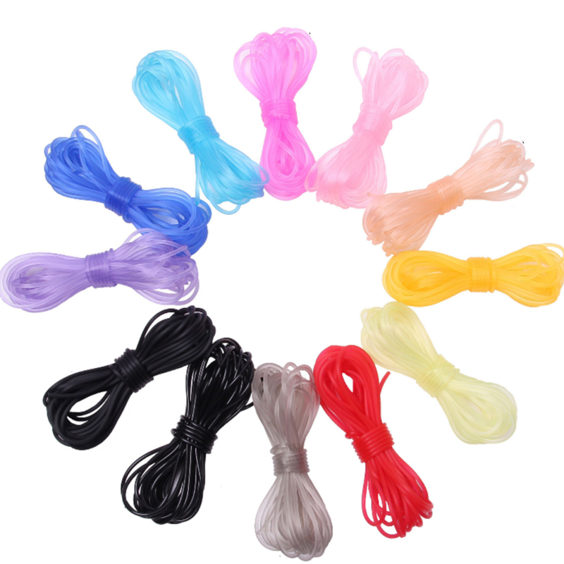 10m Dia 2mm Round Rubber Cord  - Paracord Bracelet 리뷰 및 가격