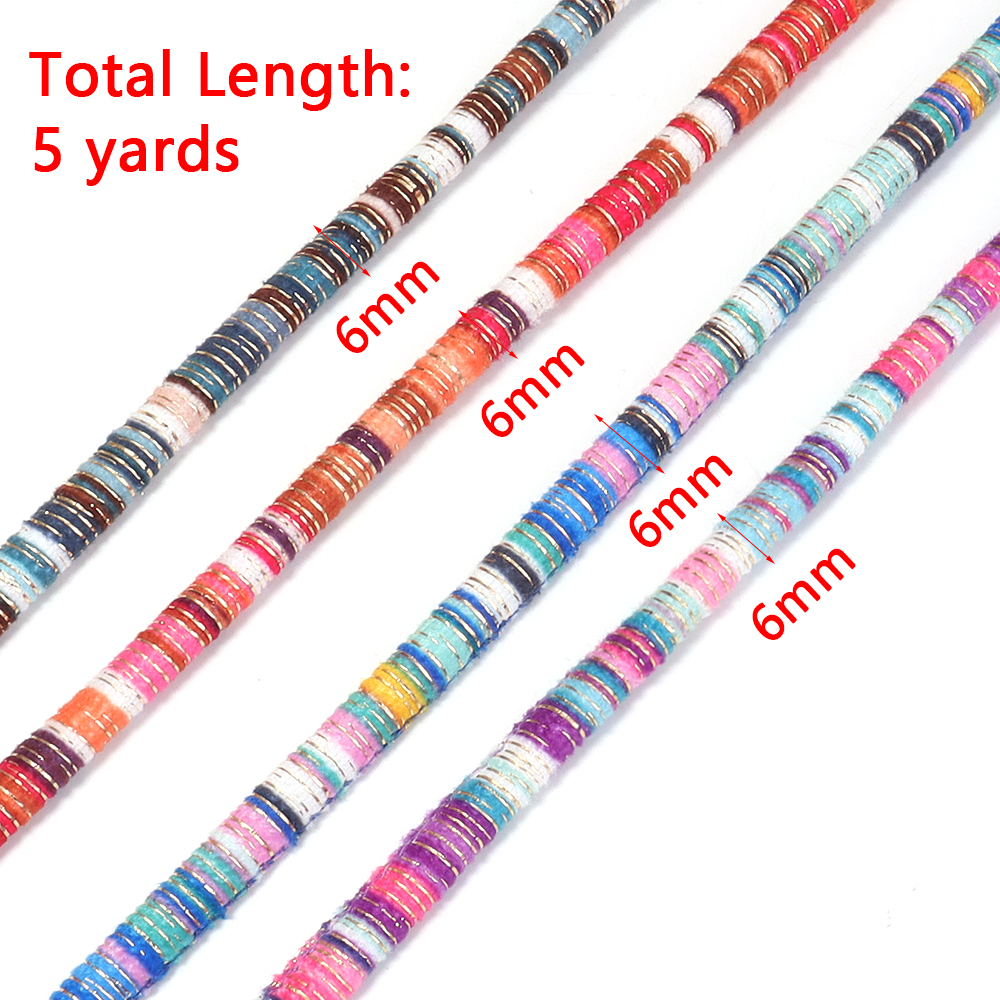 5yards/lot 6mm Round Cotton Co - Paracord Bracelet 리뷰 및 가격