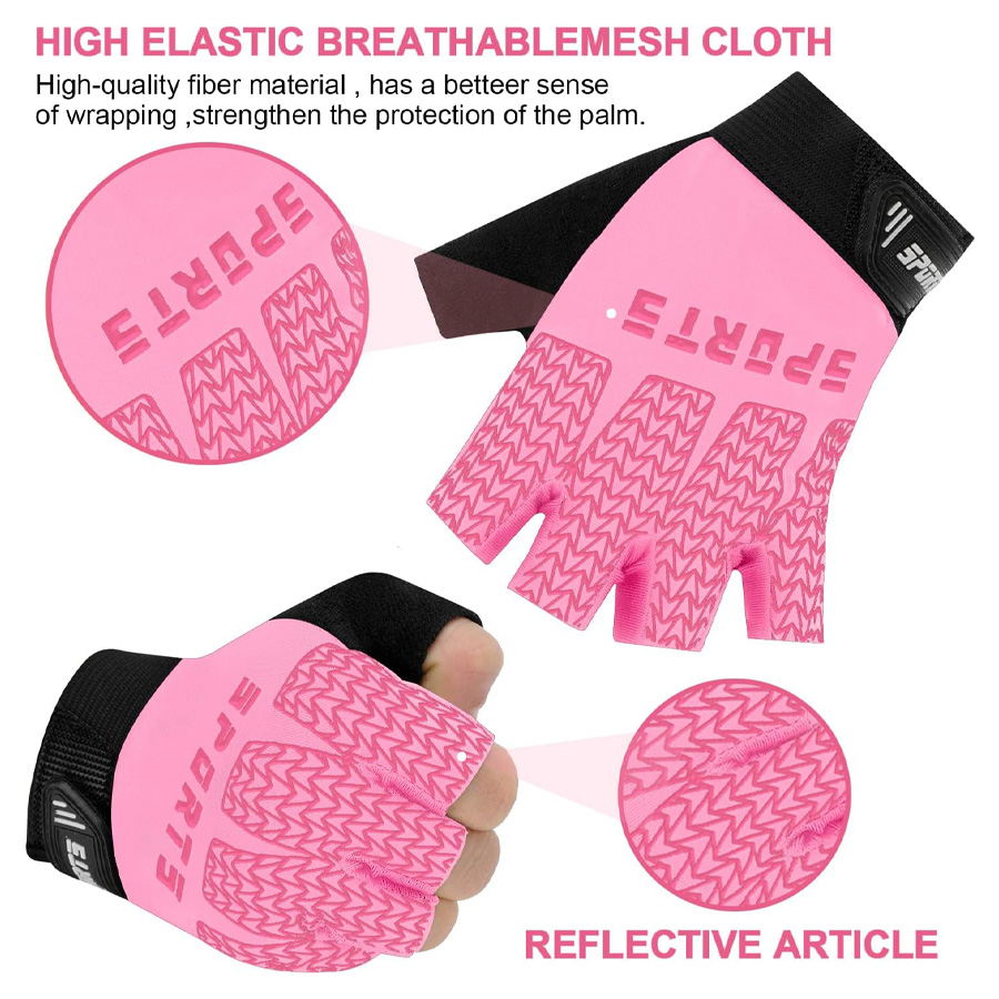 1pair Fingerless Cycling Glove - Outdoor Camping Kids Activities 리뷰 및 가격
