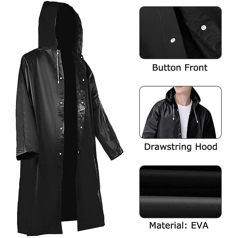 Eva Unisex Raincoat Rainproof  - Outdoor Camping Activities For Adults 리뷰 및 가격