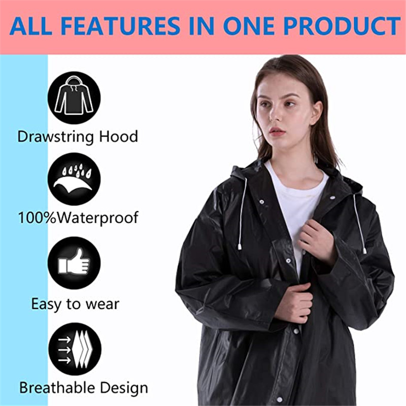 Eva Unisex Raincoat Rainproof  - Outdoor Camping Activities For Adults 리뷰 및 가격