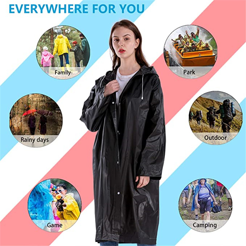 Eva Unisex Raincoat Rainproof  - Outdoor Camping Activities For Adults 리뷰 및 가격
