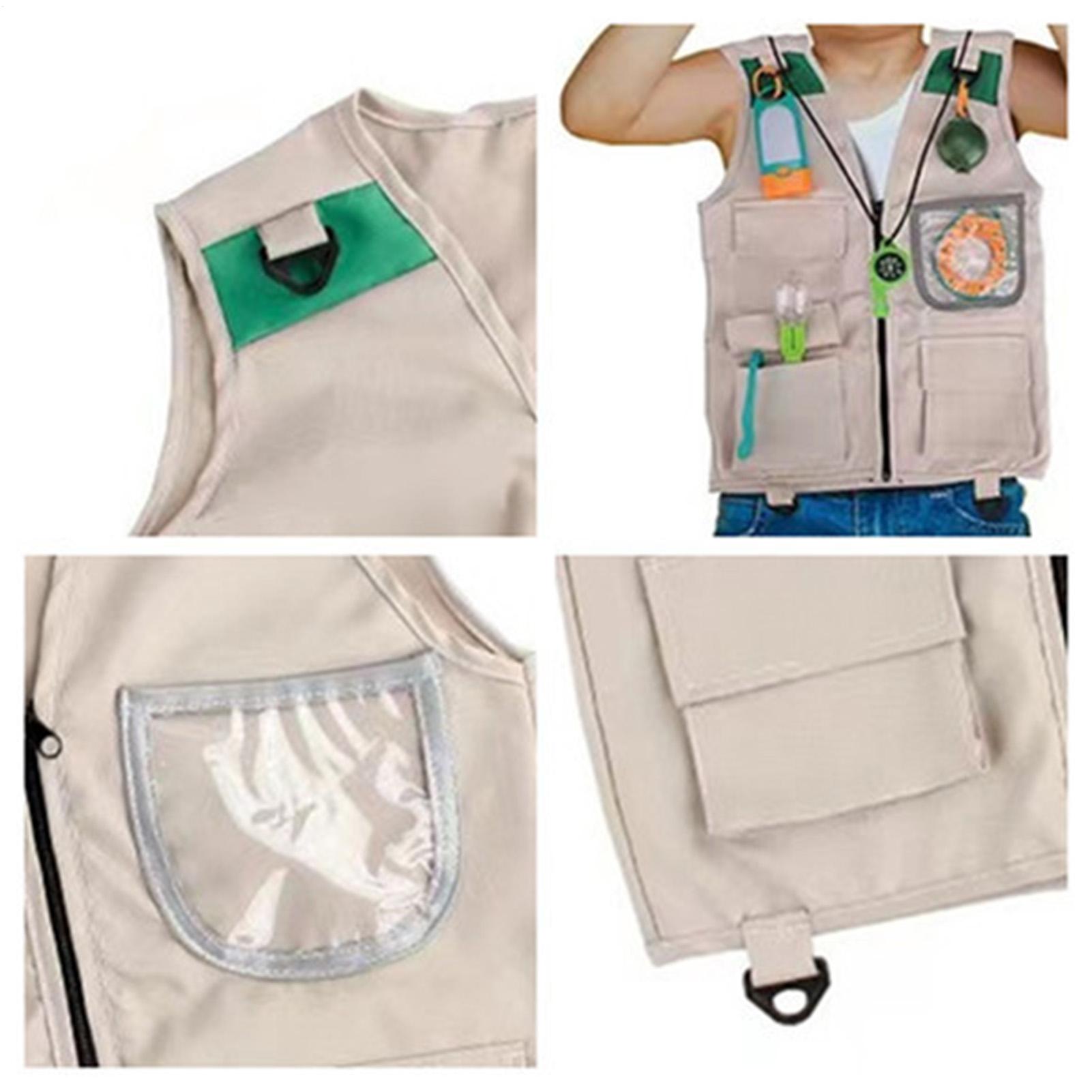 Kids Fishing Vest Sleeveless C - Outdoor Camping Kids Activities 리뷰 및 가격