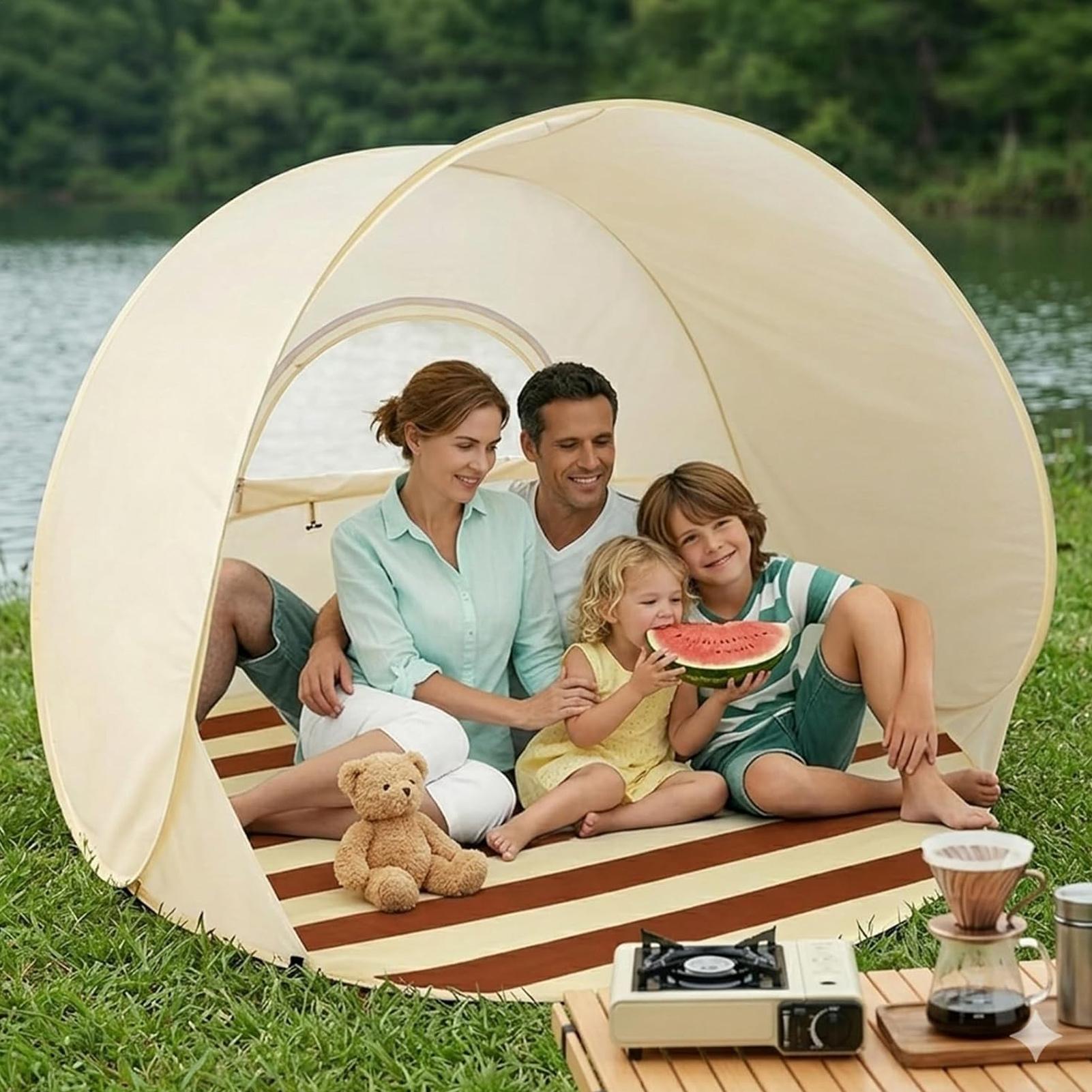 Beach Tents Folding Waterproof - Outdoor Camping Automatic Quick Opening Tent 리뷰 및 가격
