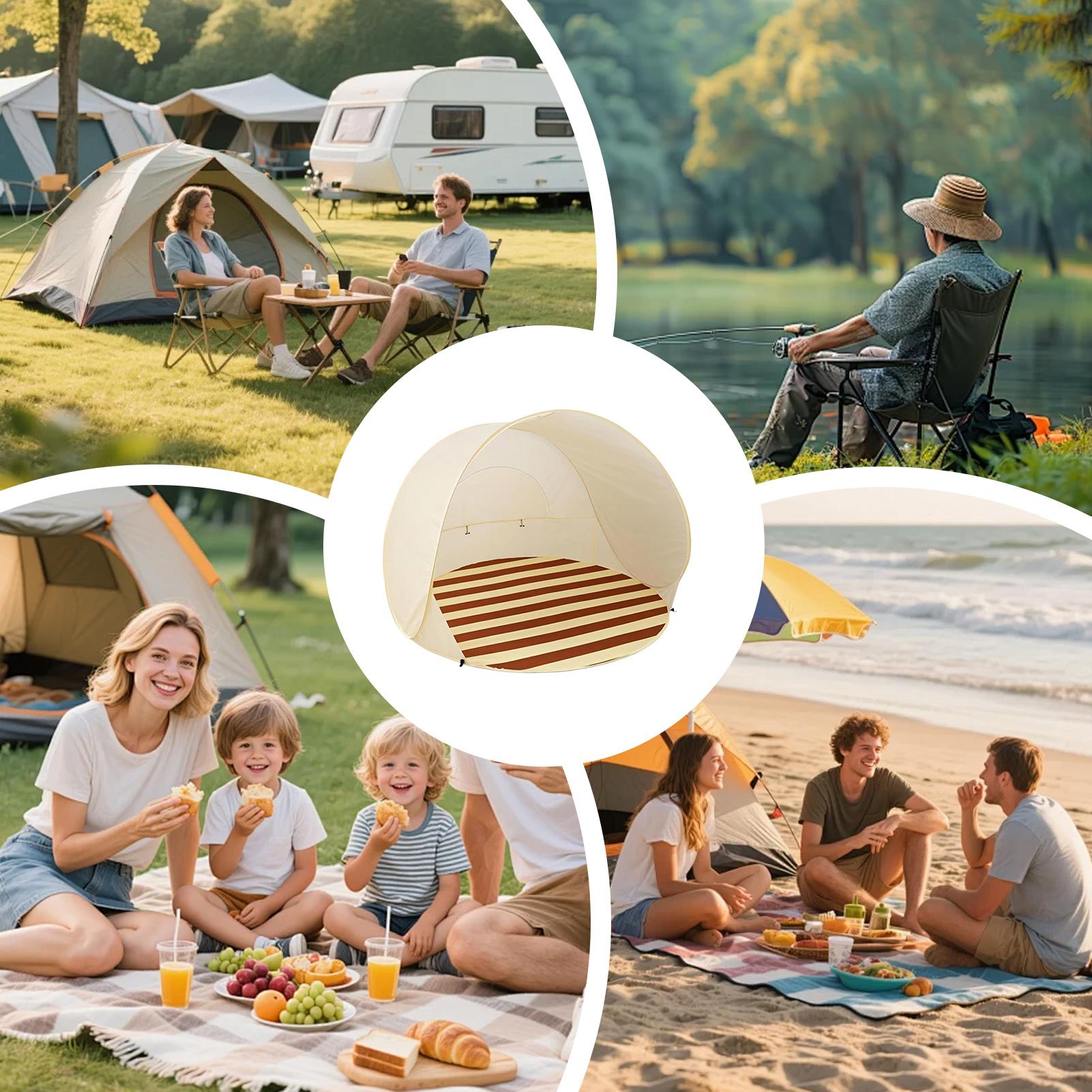 Beach Tents Folding Waterproof - Outdoor Camping Automatic Quick Opening Tent 리뷰 및 가격