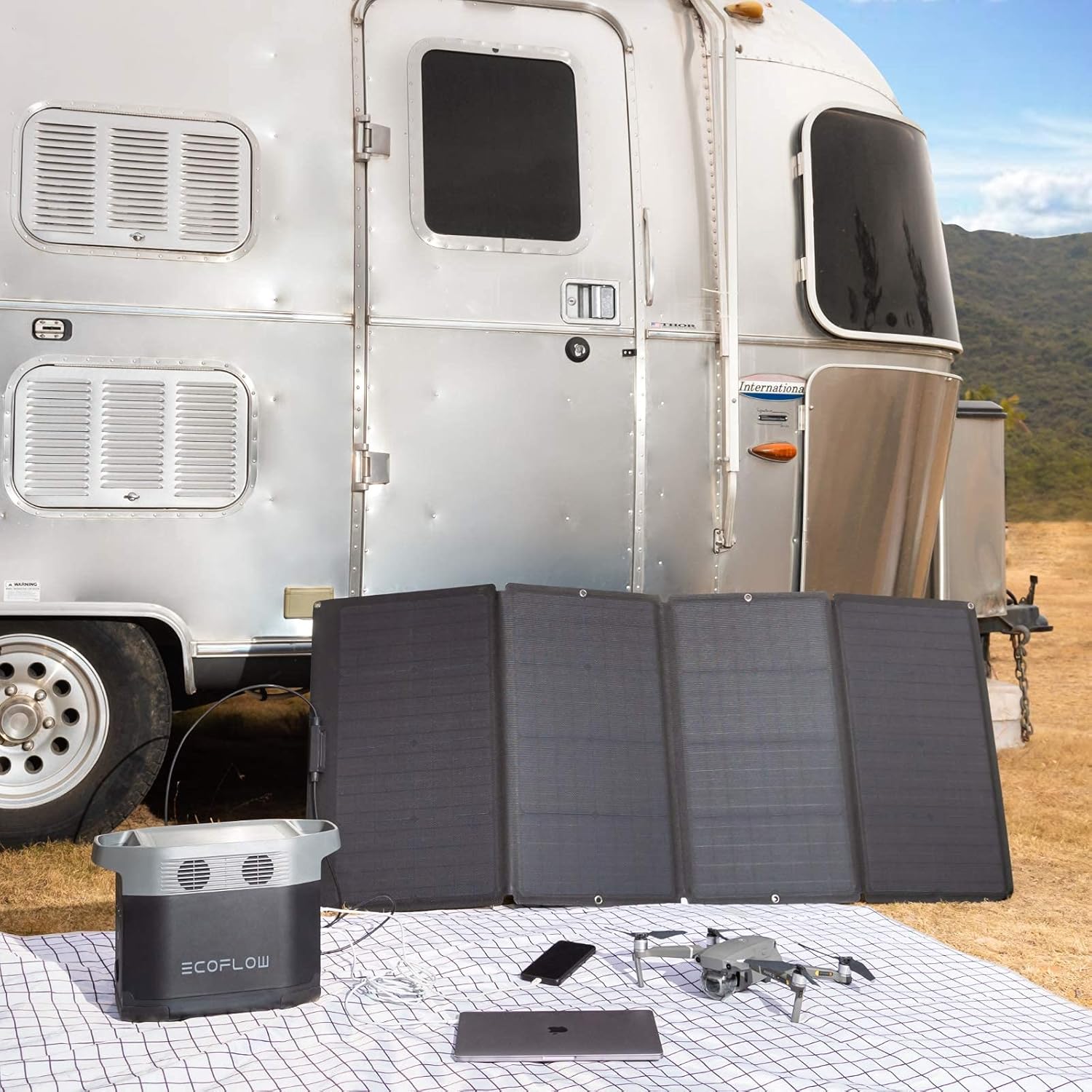160 Watt Foldable Solar Panel  - Portable Power Station 리뷰 및 가격