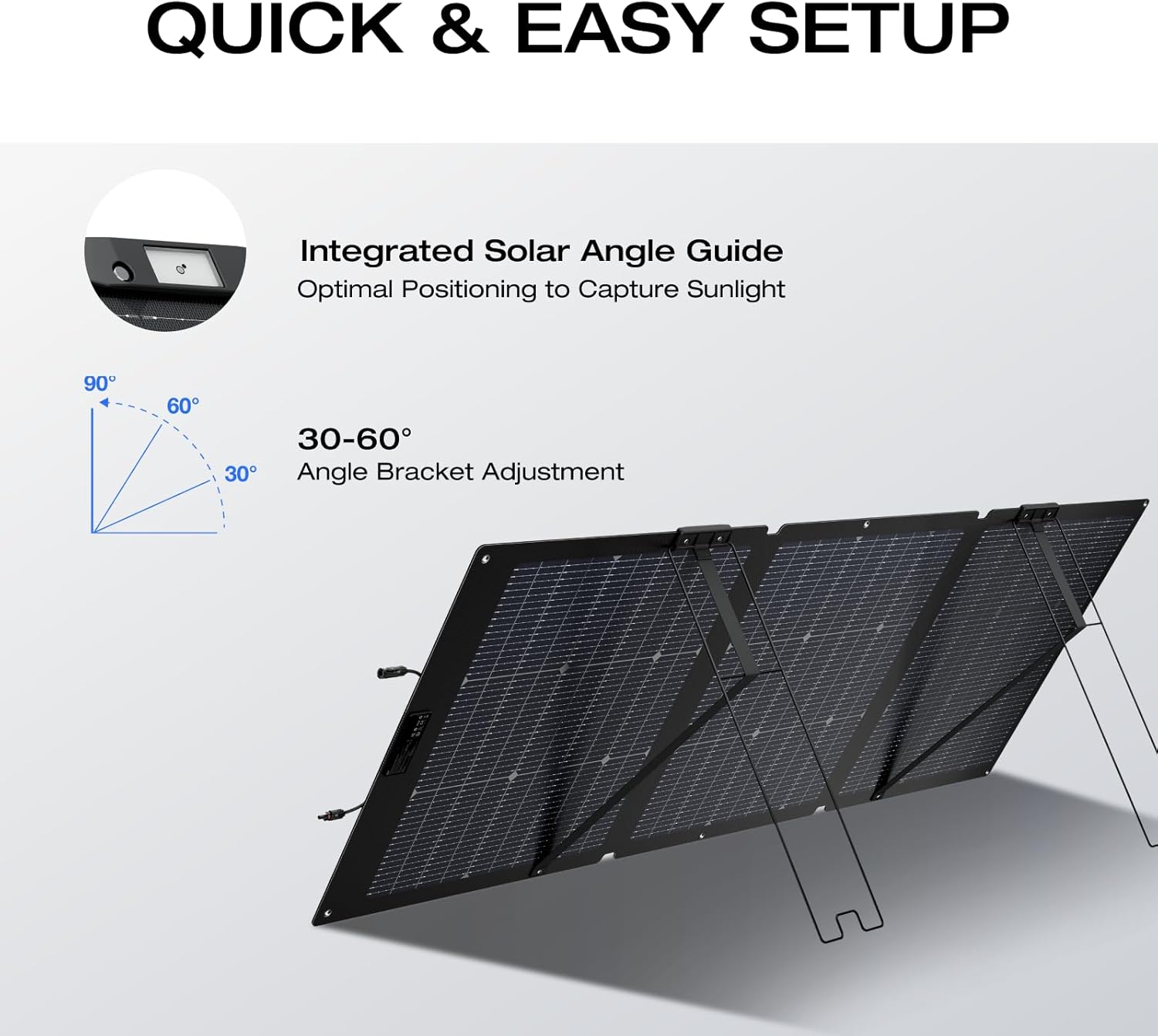 160 Watt Foldable Solar Panel  - Portable Power Station 리뷰 및 가격