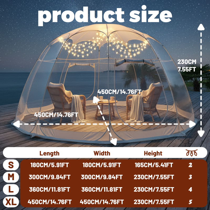 Quick-Set Bubble Tent Camping  - Outdoor Camping Lights String 리뷰 및 가격
