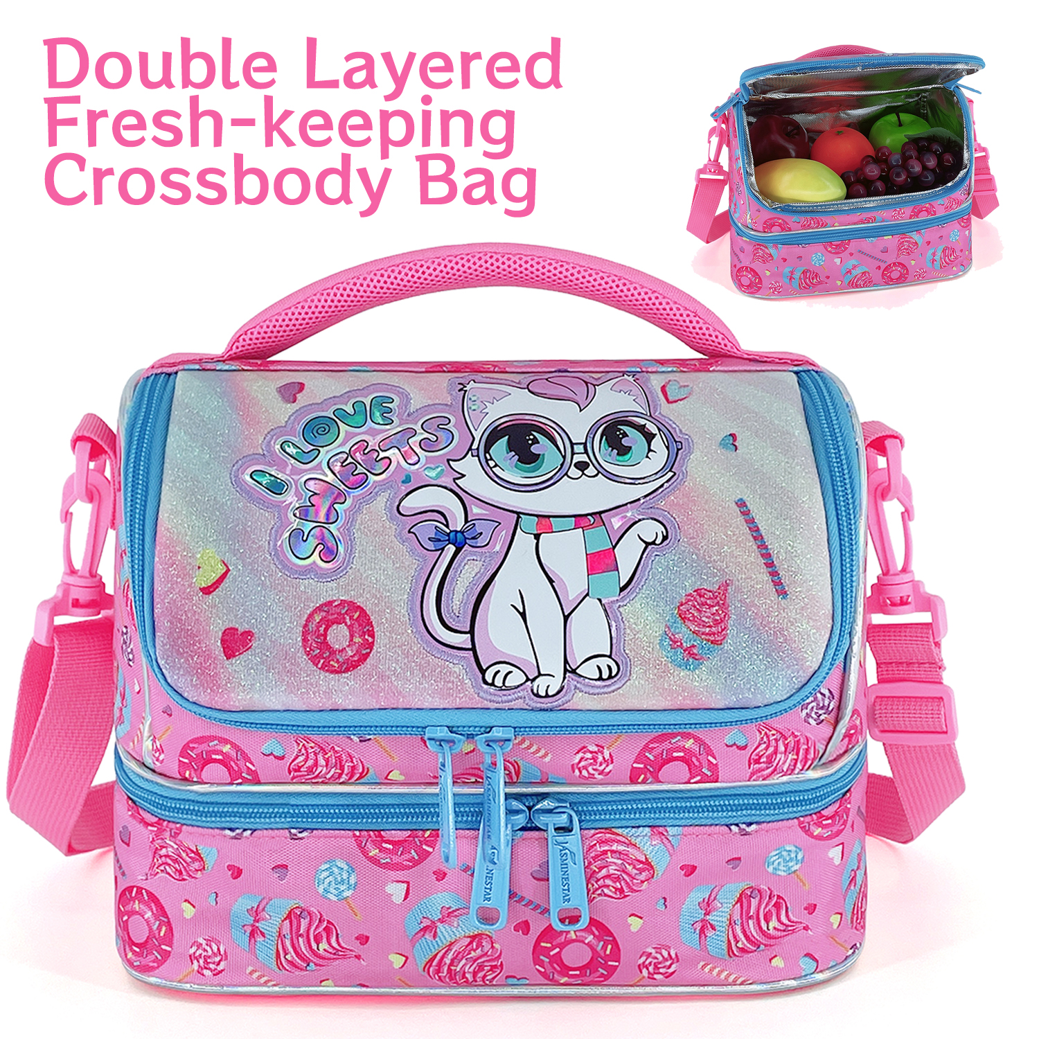 Lunch Bag for Kids Large Capac - Outdoor Camping Kids Activities 리뷰 및 가격