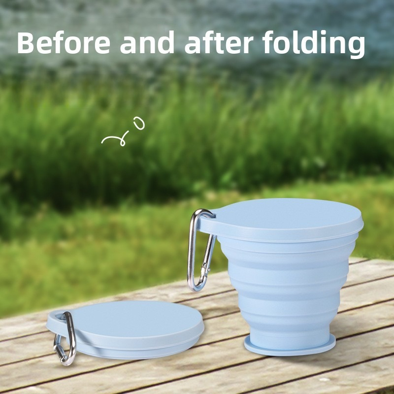 1pc Folding Water Cup Food Gra - Outdoor Camping Food 리뷰 및 가격