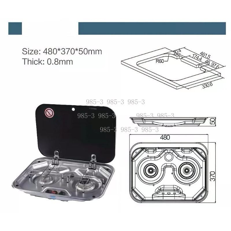 Outdoor Double Burner Gas Stov - Outdoor Gas Stove 리뷰 및 가격