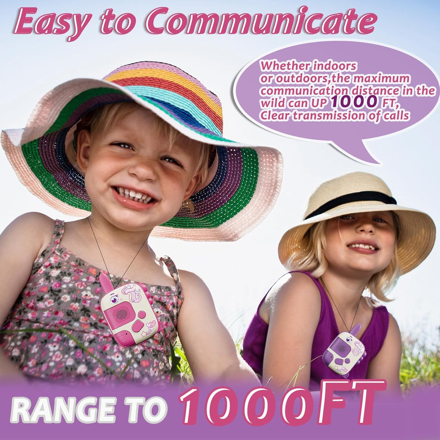 2PCS Walkie Talkie Toys for Ki - Outdoor Camping Kids Activities 리뷰 및 가격
