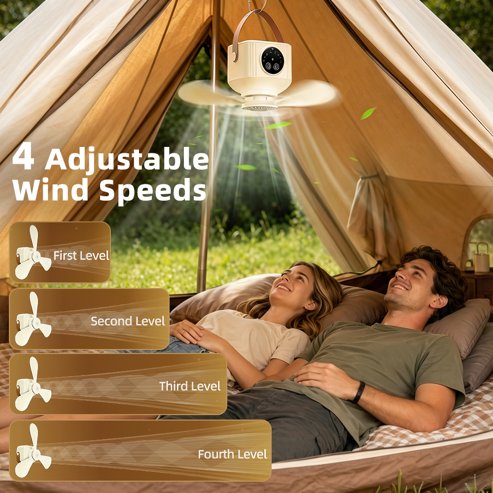 Wireless Ceiling Fan With Ligh - Outdoor Camping Fans 리뷰 및 가격