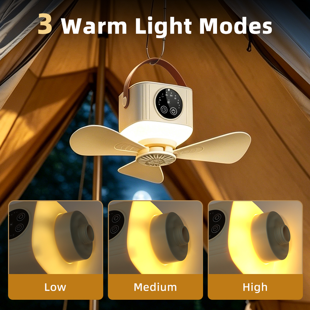 Wireless Ceiling Fan With Ligh - Outdoor Camping Fans 리뷰 및 가격